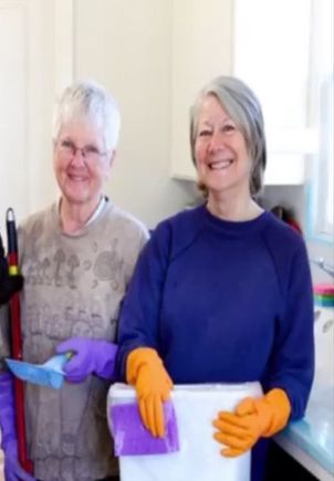 Volunteer cleaners