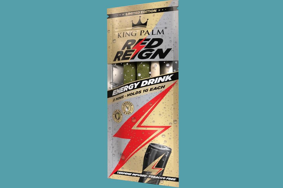King Palm Energy Drink 2 Minis Wraps