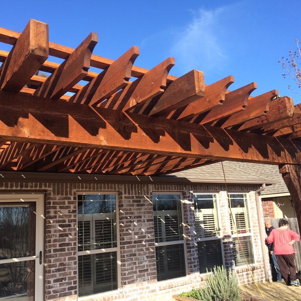 Select outdoor solutions  tulsa oklahoma  outdoor living pergolas shade structures  custom cedar pergola contractor builder construction company  photo dec 21  2 33 51 pm