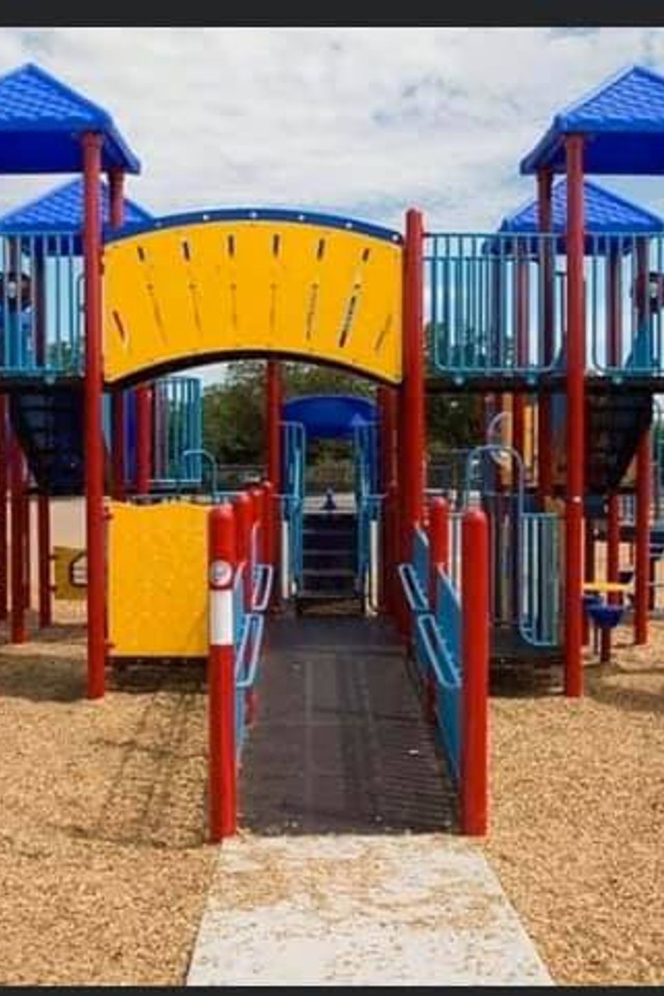 Professional pressure washing for childrens pay equipmentor a clean business first impression."