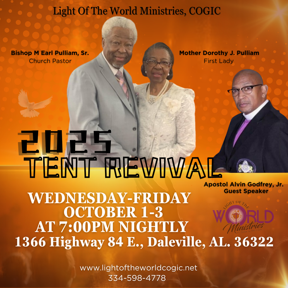 Tent revival lowm flyer (2)