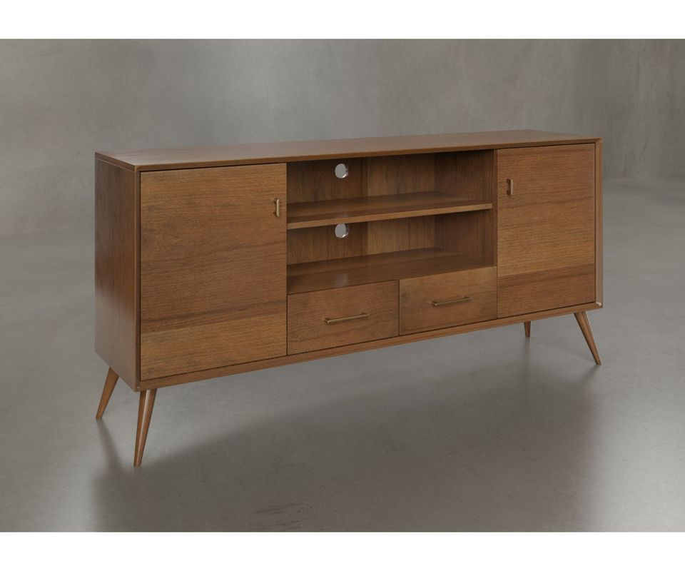 Nc  1040 south shore tv stand sap cherry ocs 112