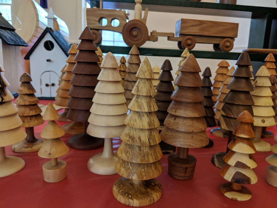 Wooden trees fair