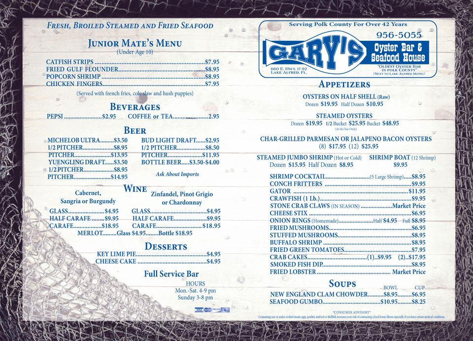 07 07 2022 gary's menu page 1 11x17