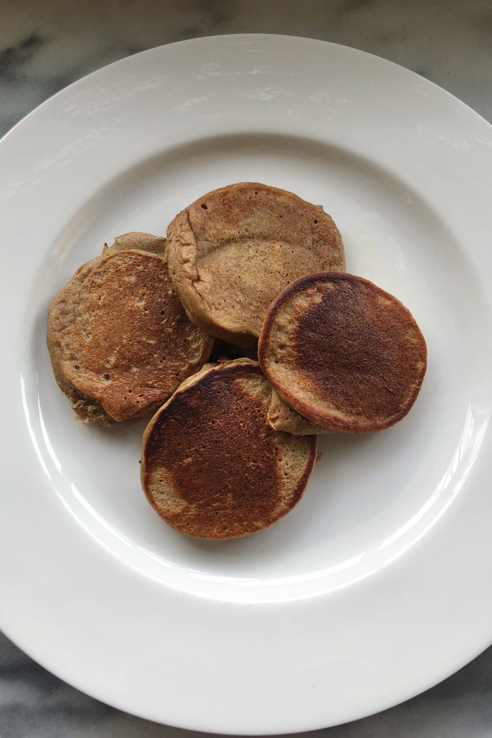Banana oat pancakes