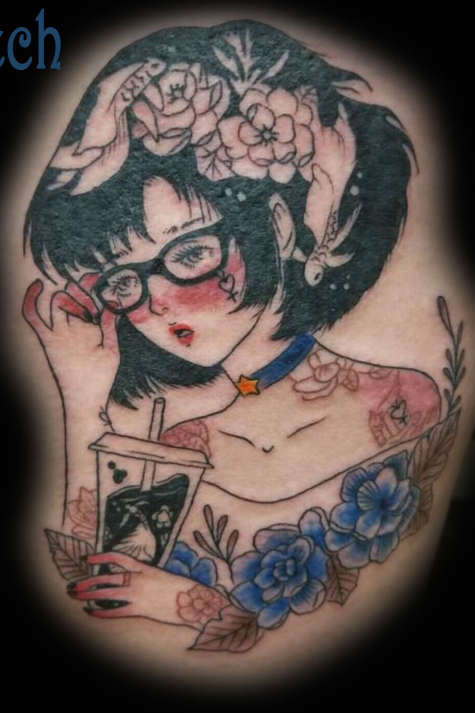 Tech anime character