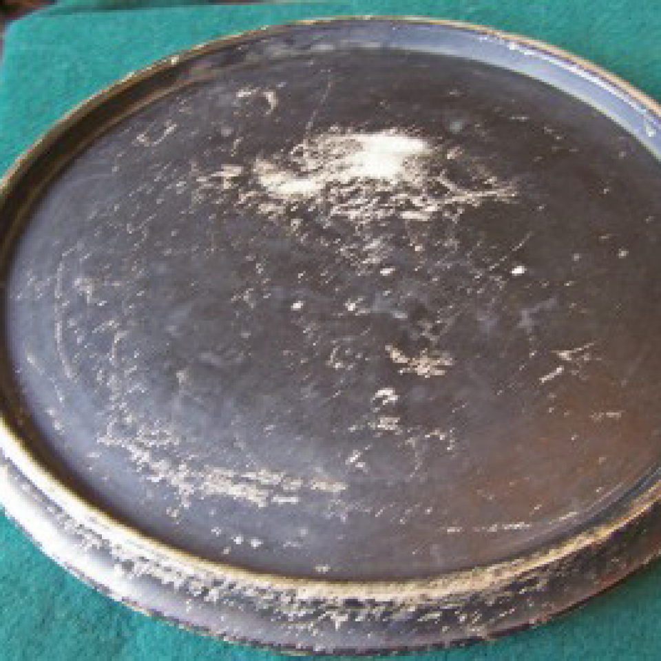 Id'ed wwi  cannon soldier's souvenir service plate files420170912 21035 rdasc9