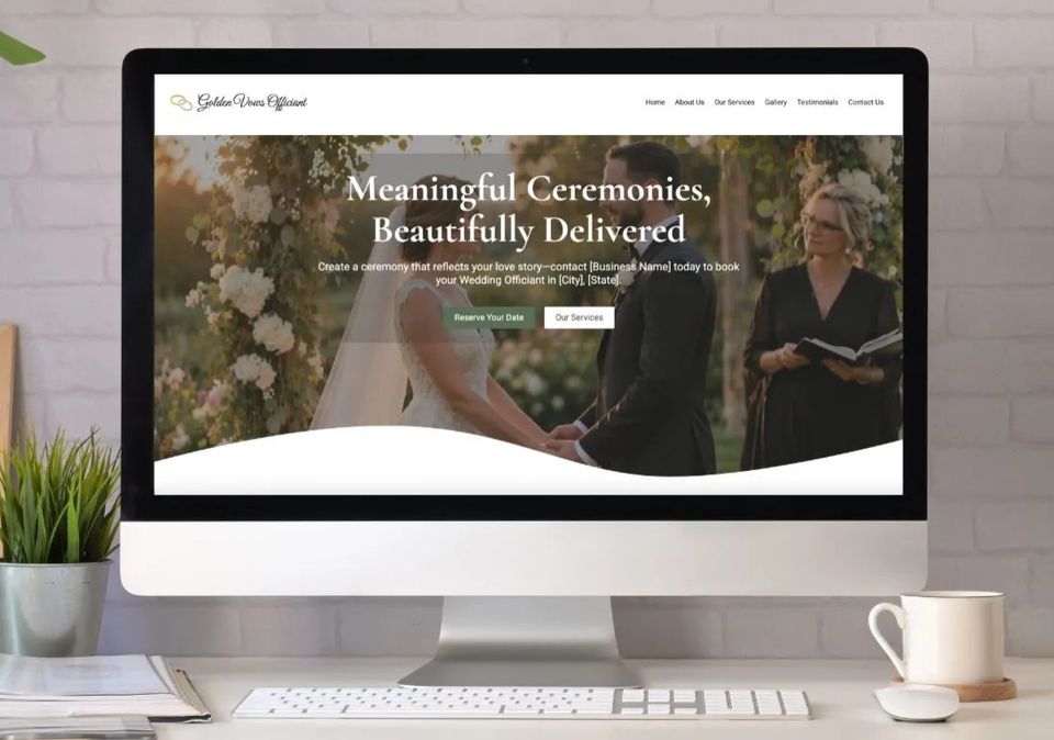 How to Sell Websites to Wedding Officiants