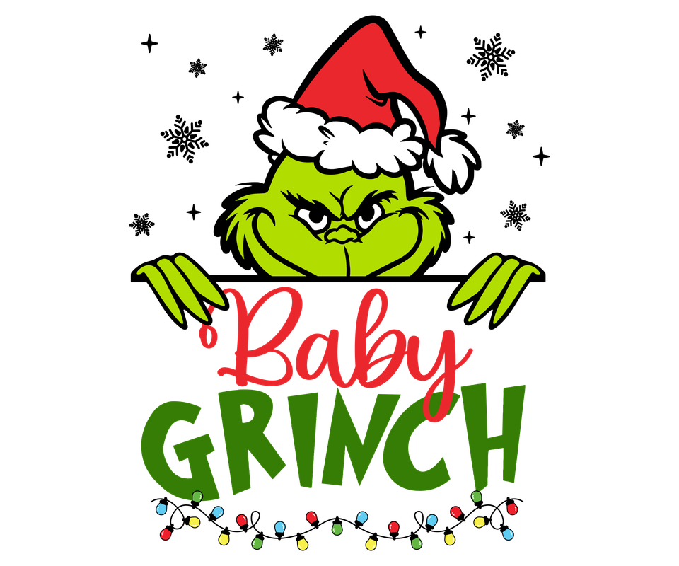 Seasons   christmas grinch baby