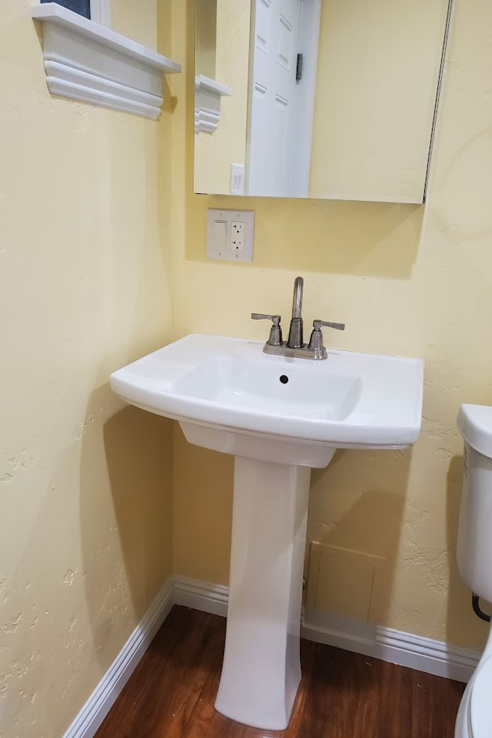 Guest bathroom before