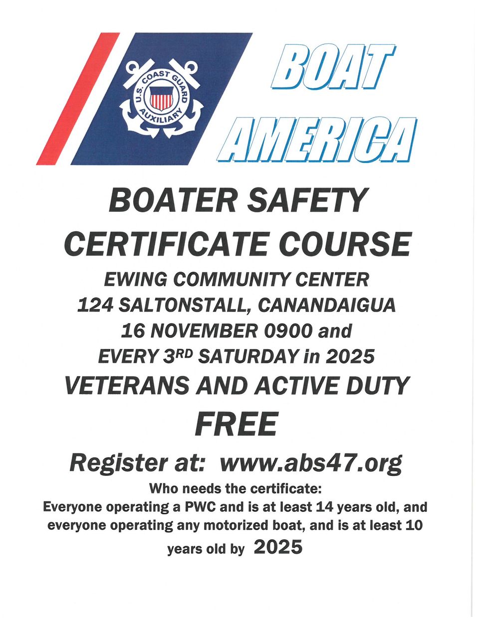 Boater saftey