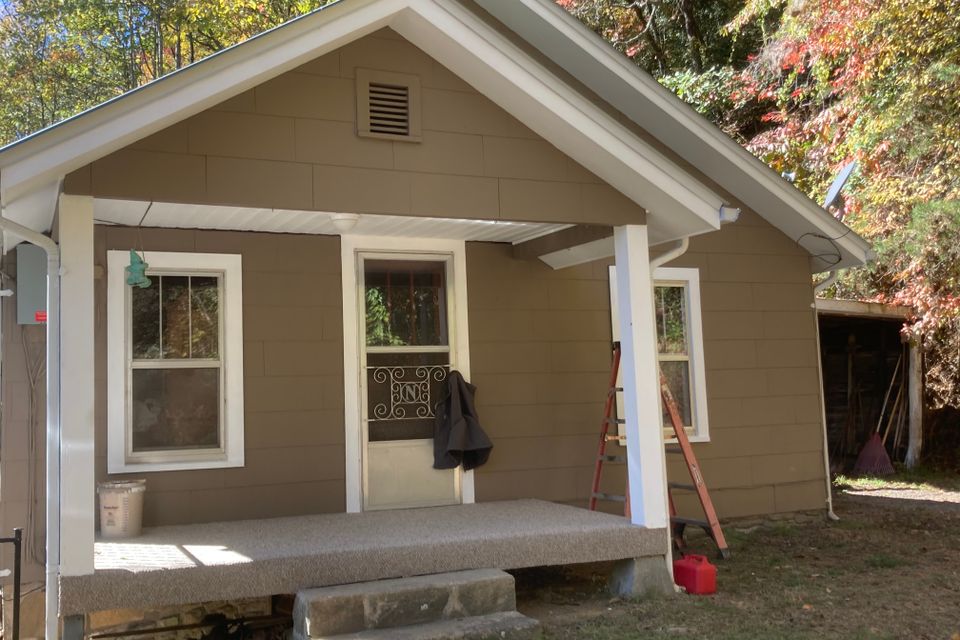 Outside painting