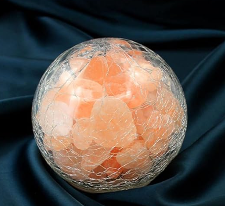 Led crackle globe