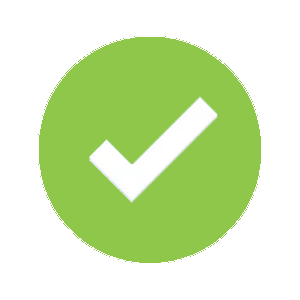Green check mark