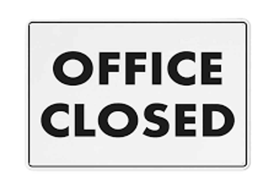 Office closed