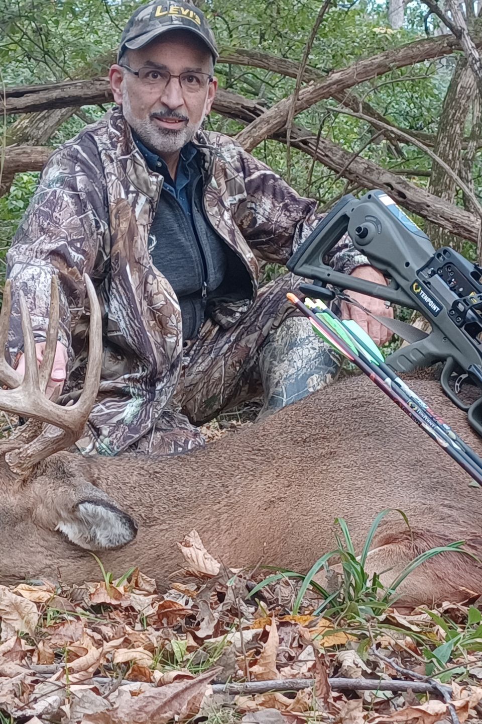 Roger Martin of Denver, PA shot this white tall in Berks County, PA. 