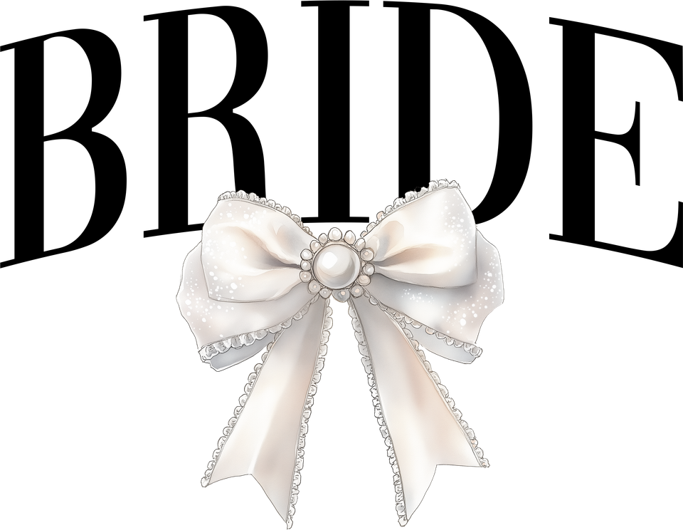 Wedding   bride with bow