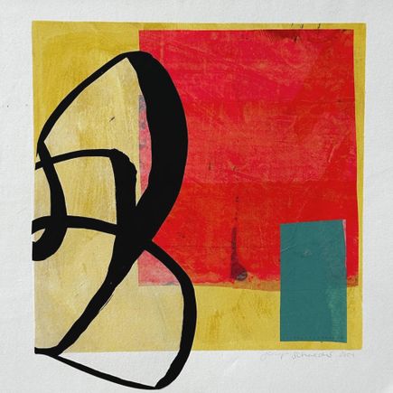 Jenny Schneider: Wings, Collage on Paper, 2024