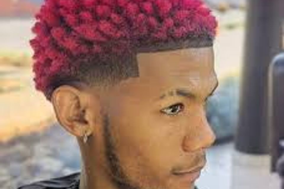 Hair coloring jagged edge