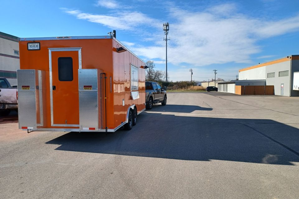 Orangel trailer back