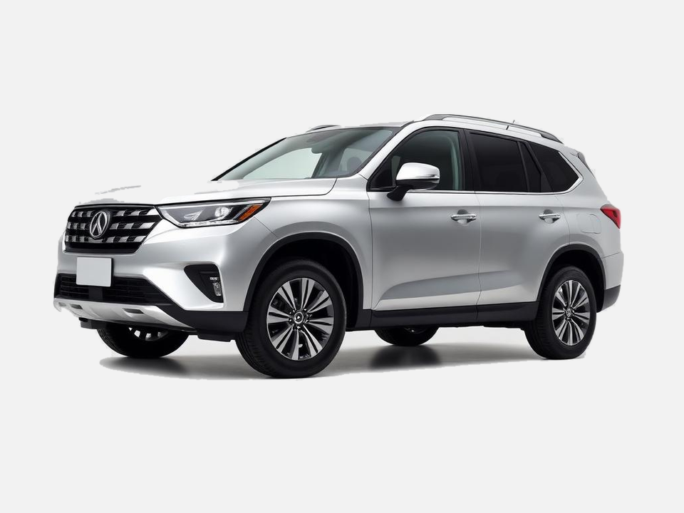 Centered suv gray