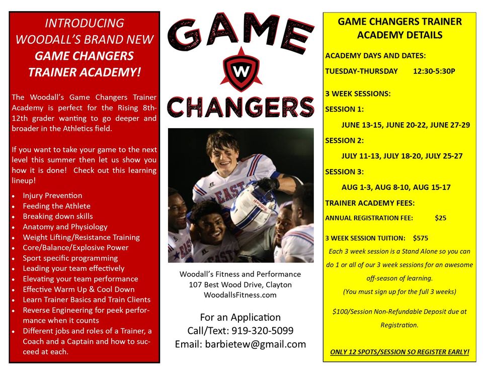 2023 game changers outside brochure