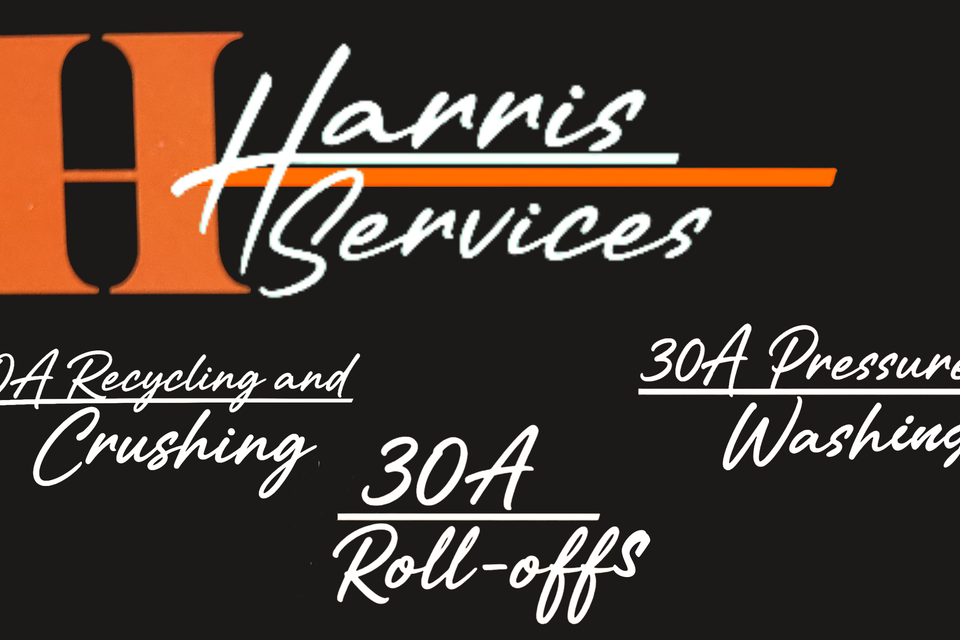 Harris 30a h font logo