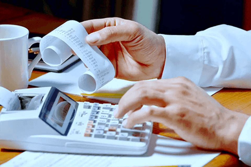 Calculator with print