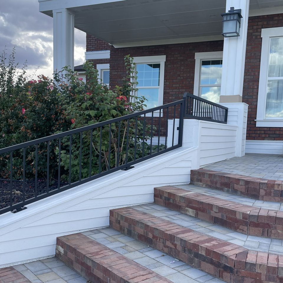 Stairway railing 1 2