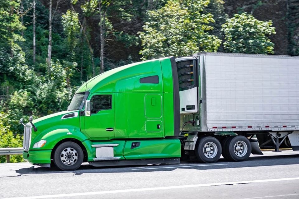 Green truckc