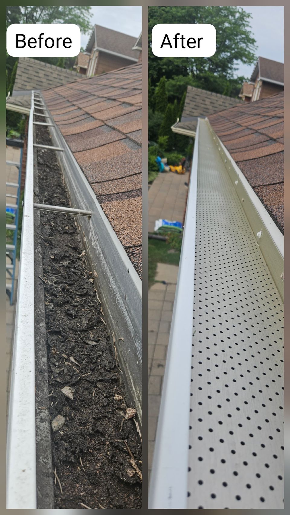 Eaves cleaning