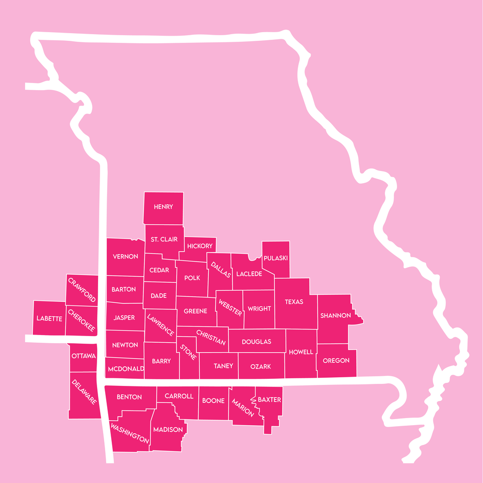 Bcfo service area