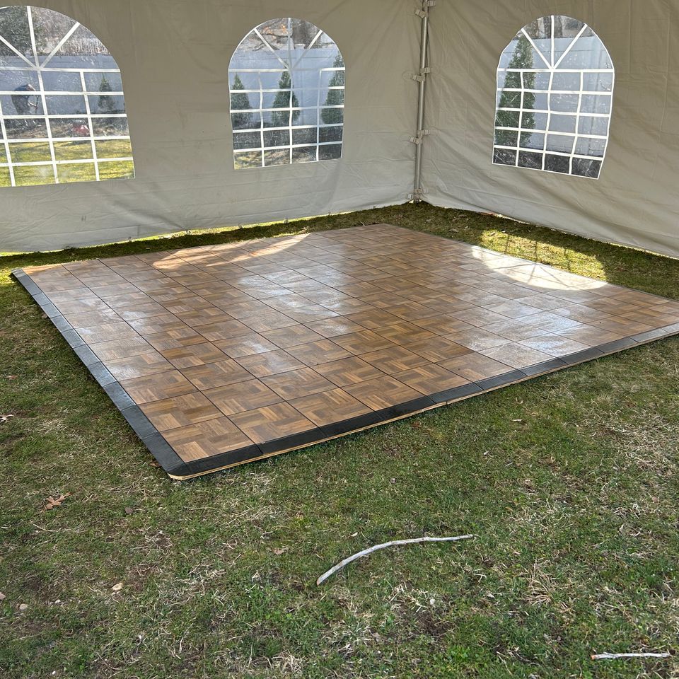 12 x 12 dance floor