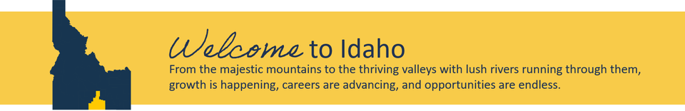 Welcome to idaho