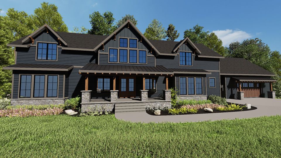 New front rendering