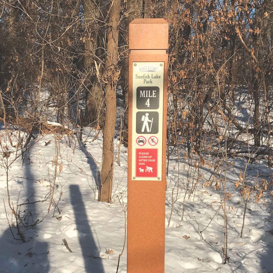 Trailmarkerpost
