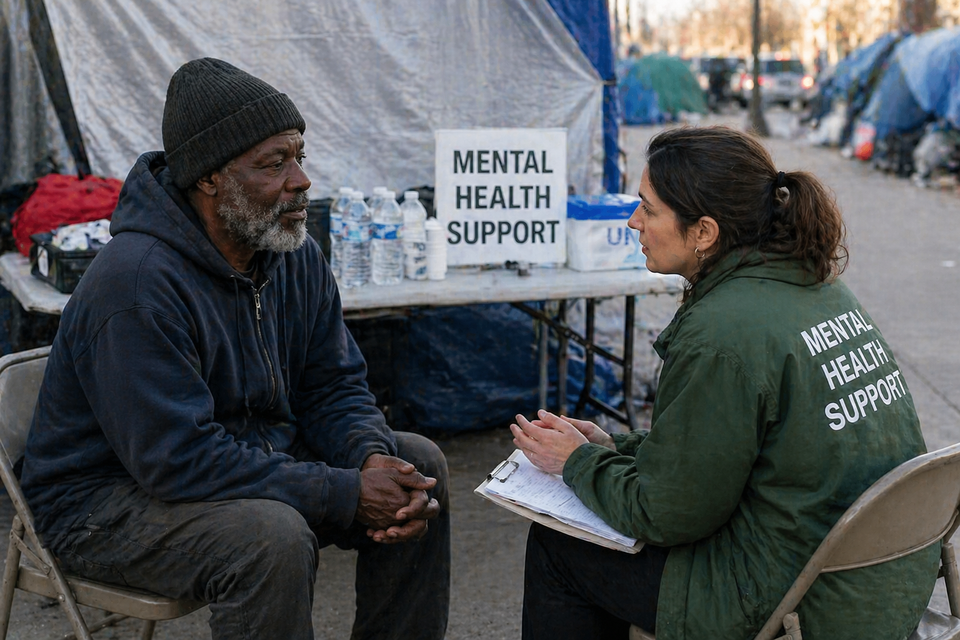 Mental health support image