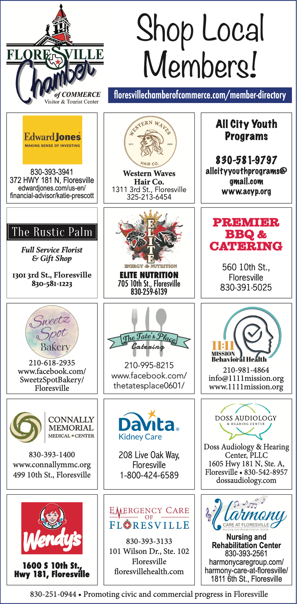 Chamber shop local