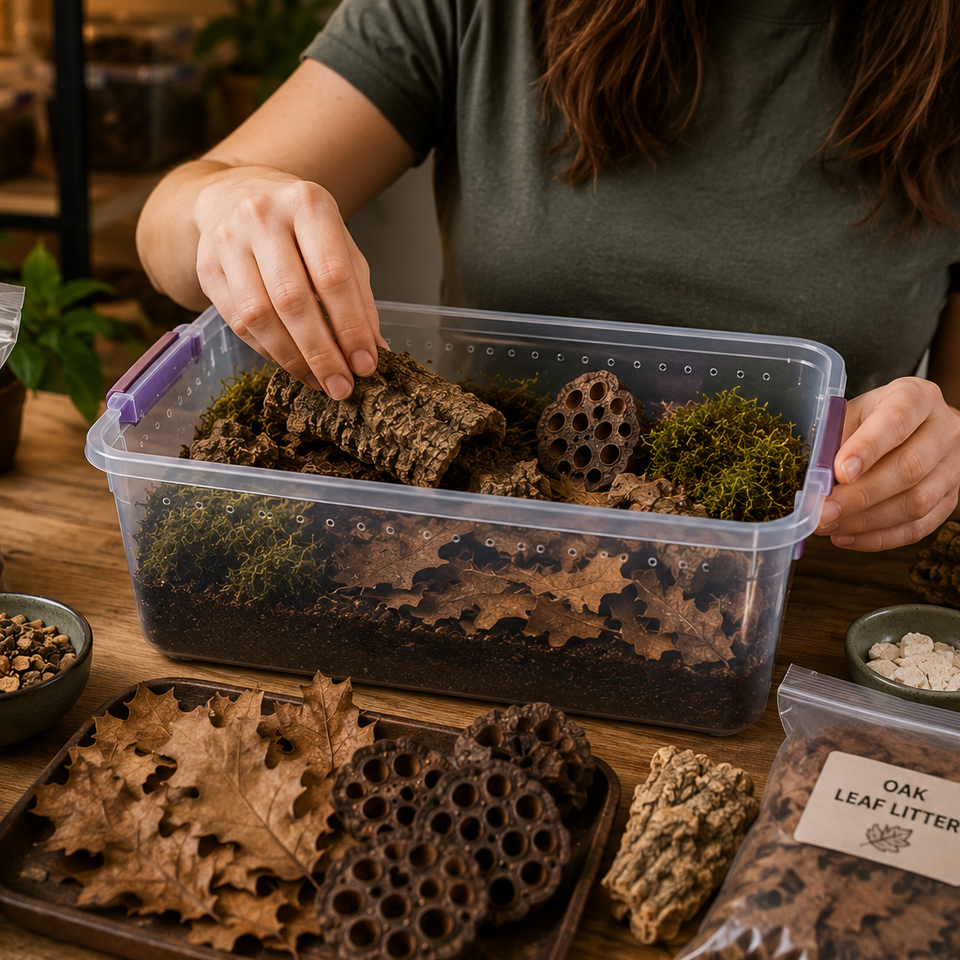 How to Set Up a Healthy Isopod Habitat: Essential Isopod Habitat Supplies