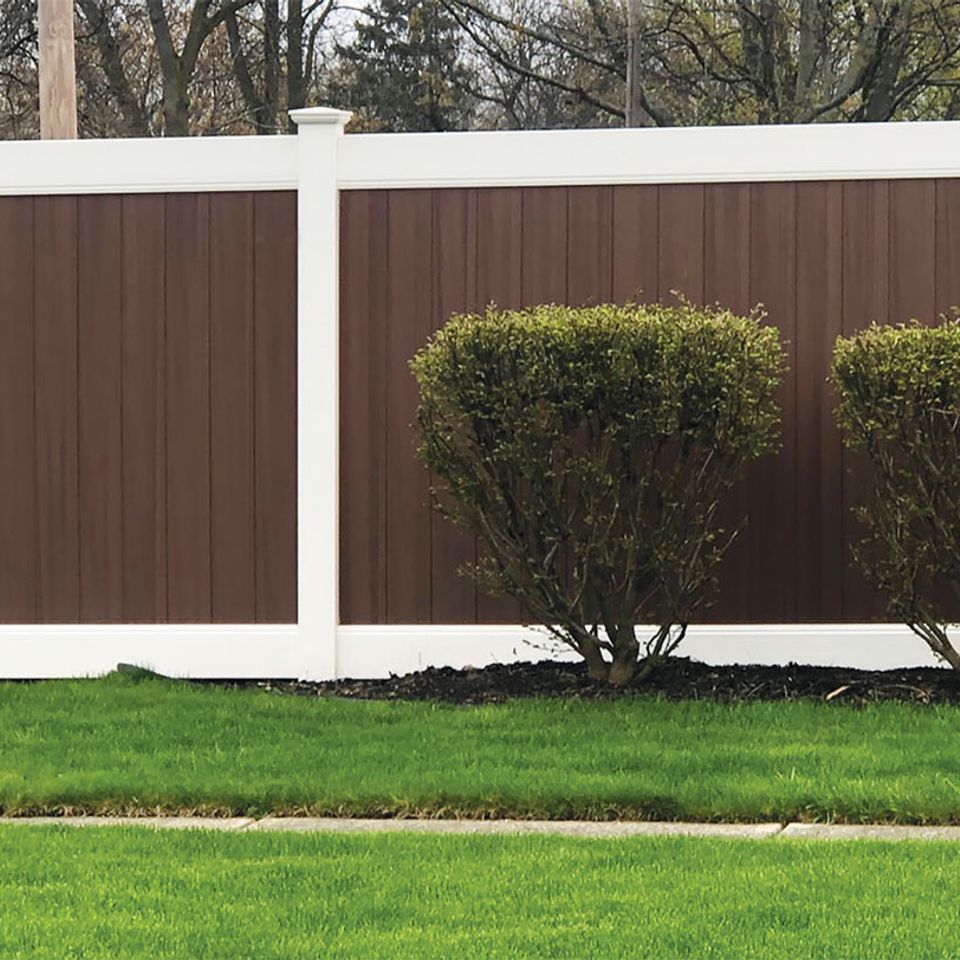 Veka custom fencing in meridian