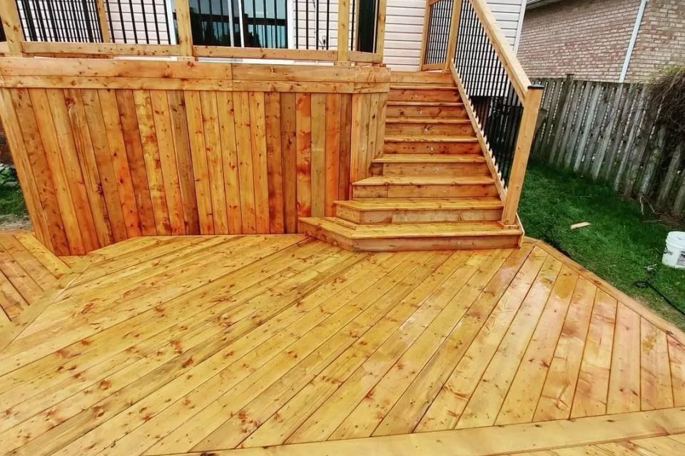 Composite wood deck ramp san luis arizona