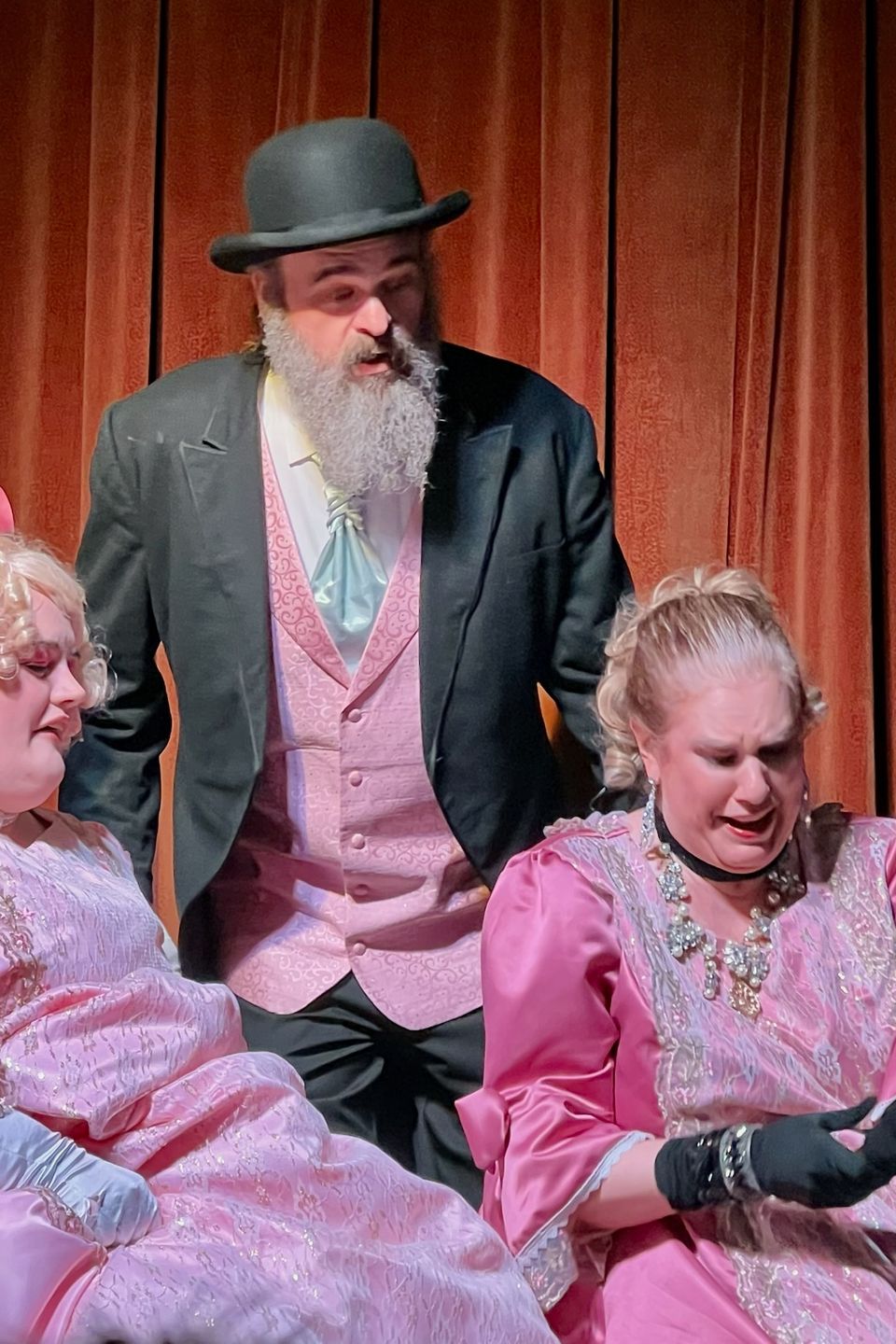 Mark show into the woods