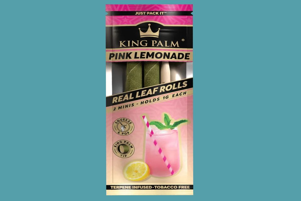 King Palm Lemon Haze 2 Minis Wraps