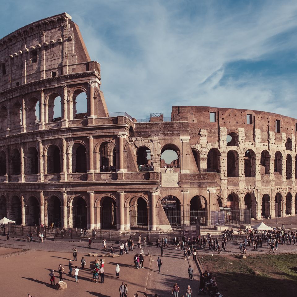 Colosseum in Rome, Italy accessible from private Rome vacation home rental