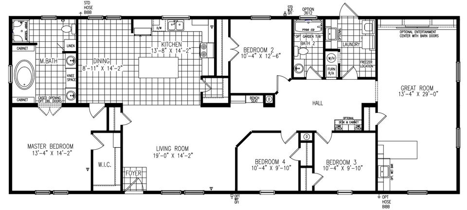 Bubba house floorplan