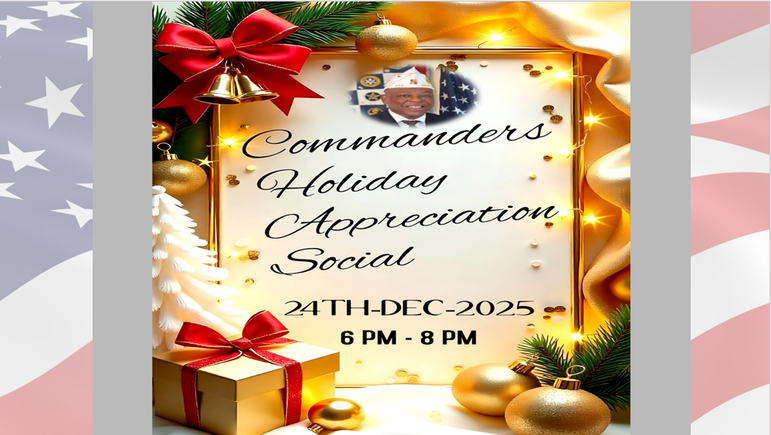 Commanders xmas social