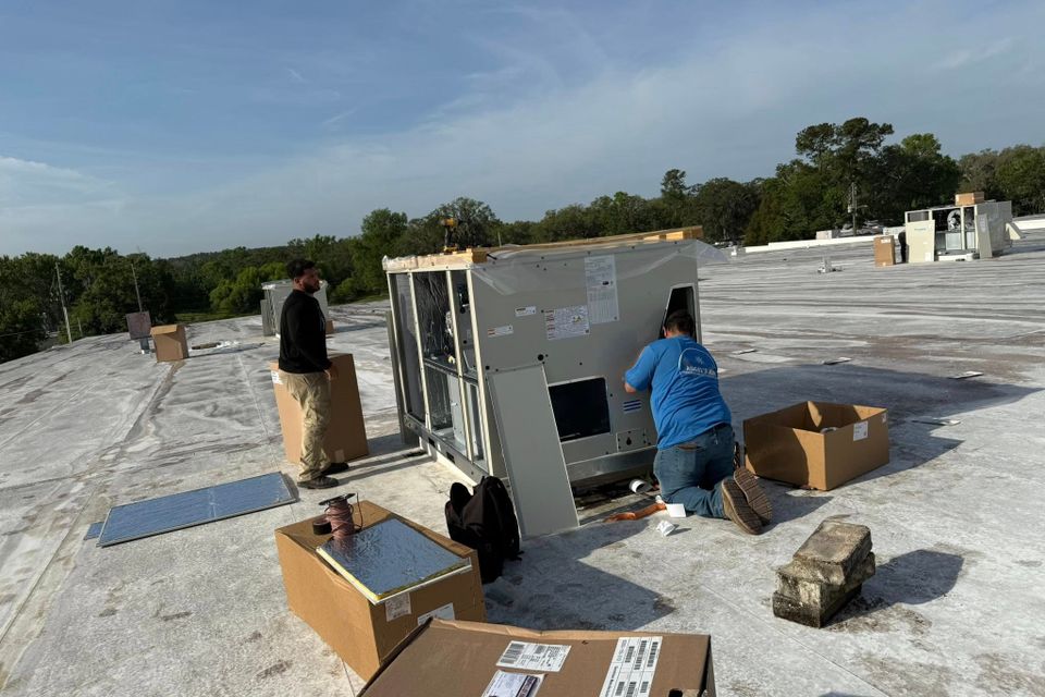 New commercial install