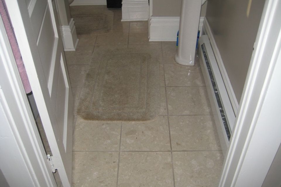 Custom tiled bathroom