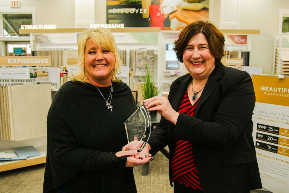 Award held panhandle carpet one