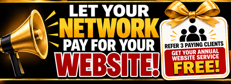 Let your network pay for your website2